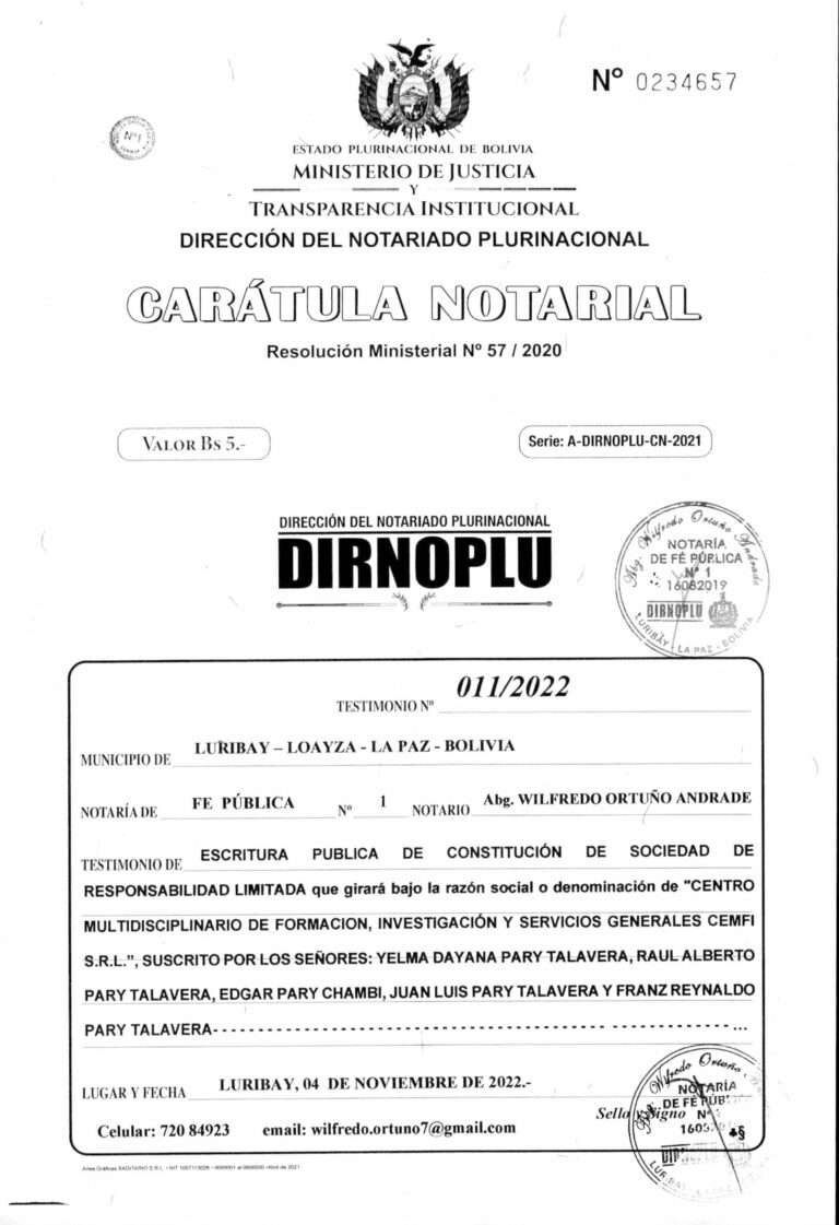 TESTIMONIO DE CONSTITUCION-1